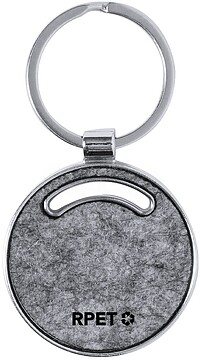 Porta-Chaves Hailton Feltro RPET/ Metal 21049
