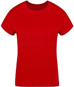T-Shirt Mulher Côr Seiyo 100% Algodão Ring Spun, Single Je...