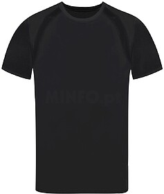 T-Shirt Adulto Tecnic Sappor 100% Poliéster 135 g/ m2 Respi...