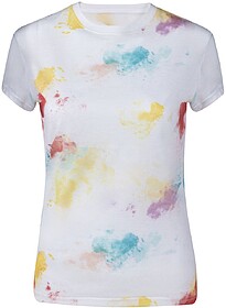 T-Shirt Mulher Hearvin 100% Poliéster 160 g/ m2. Cotton Tou...