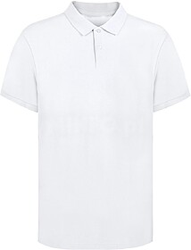 Polo Adulto Branco Koupan 100% Algodão Ring Spun, Pique 220...