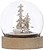Enfeite de Natal Cemayer Acrílico/ MDF 1 Led. Pilhas Botão Incluídas 21267 - imagem 1