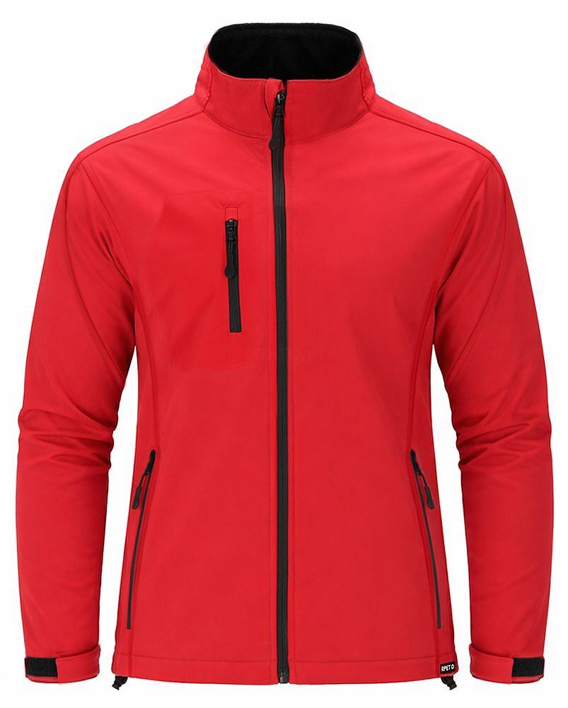 Casaco Grifter Tripla Camada. Exterior: Soft Shell, 94% Poliéster RPET/ 6% Elastano. Interior: 100% Poliéster Micropolar RPET. 340 g/ m2 Resistente ao Vento e à Água 21296