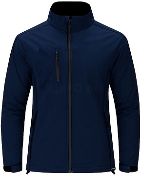 Casaco Grifter Tripla Camada. Exterior: Soft Shell, 94% Poliéster RPET/ 6% Elastano. Interior: 100% Poliéster Micropolar RPET. 340 g/ m2 Resistente ao Vento e à Água 21296