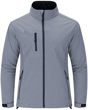 Casaco Grifter Tripla Camada. Exterior: Soft Shell, 94% Poliéster RPET/ 6% Elastano. Interior: 100% Poliéster Micropolar RPET. 340 g/ m2 Resistente ao Vento e à Água 21296