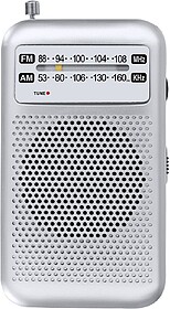 Rádio Mester 2 Pilhas AA Não Incluídas PRATA S/T