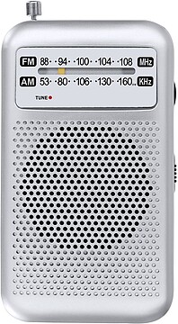 Rádio Mester 2 Pilhas AA Não Incluídas 21350