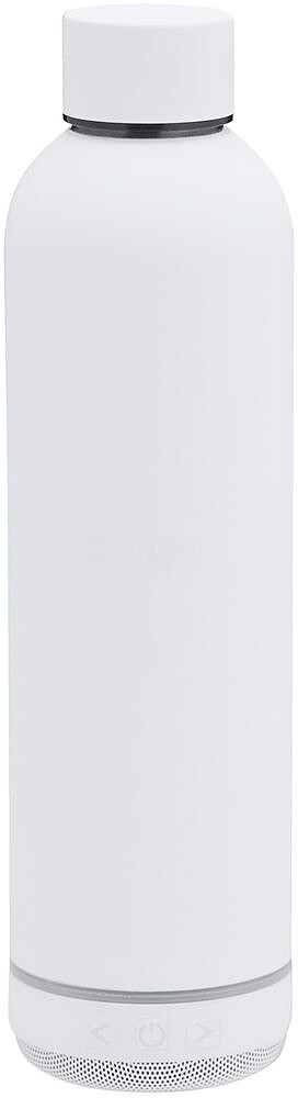 Garrafa Térmica Altifalante Meflex Aço Inox Luzes LED Multicolor. 540 ml. Conexão Bluetooth. Potência Sonora 3W. Bateria 300 mAh 21388