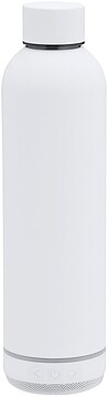 Garrafa Térmica Altifalante Meflex Aço Inox Luzes LED Multicolor. 540 ml. Conexão Bluetooth. Potência Sonora 3W. Bateria 300 mAh 21388
