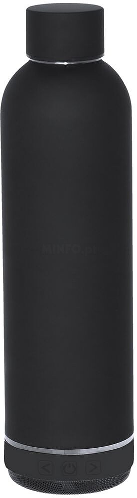 Garrafa Térmica Altifalante Meflex Aço Inox Luzes LED Multicolor. 540 ml. Conexão Bluetooth. Potência Sonora 3W. Bateria 300 mAh 21388