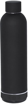 Garrafa Térmica Altifalante Meflex Aço Inox Luzes LED Multicolor. 540 ml. Conexão Bluetooth. Potência Sonora 3W. Bateria 300 mAh 21388