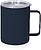 Caneca Térmica Adelax Aço Inox. Acabamento Aborrachado 400 ml 21399 - imagem 1