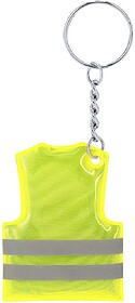 Porta-Chaves Cebrom PVC Refletor AMARELO S/T