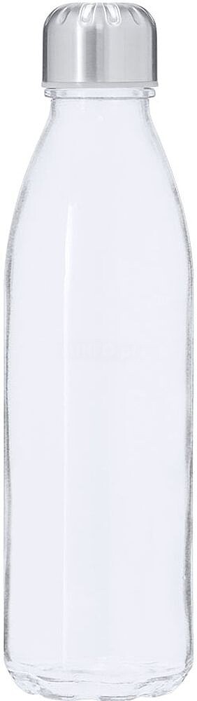 Garrafa Kamby Vidro Reciclado/ Aço Inox 650 ml 21543