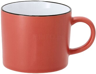 Caneca Dumax Cerâmica 400 ml VERMELHO S/T