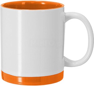 Caneca Sublimação Rayar Cerâmica 350 ml LARANJA S/T