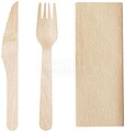 Set Talheres Kumix Madeira 3 Peças 21573