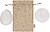 Set Puxar Palha de Trigo Escova Desembaraçadora. Emulsionante. Bolsa Poliéster 21579 - imagem 1