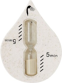 Relógio de Areia Drykes Palha de Trigo 5 Minutos NATURAL S/...
