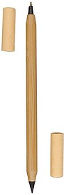 Esferográfica Lápis Eterno Pikford Bambu NATURAL S/T