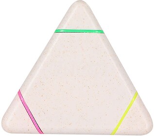 Marcador Mocar Palha de Trigo Escrita 3 Cores NATURAL S/T
