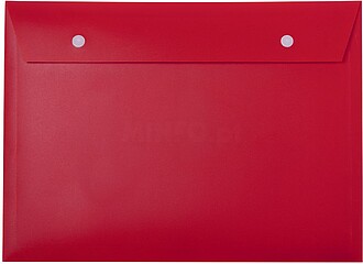 Pasta Porta-Documentos Gynster PP Reciclado VERMELHO S/T