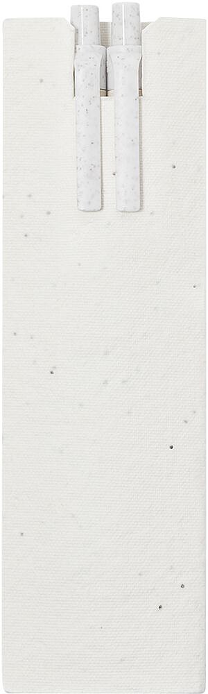 Set Darklin Pacotes de Leite Reciclados/ Palha de Trigo Esferográfica e Lápis Eterno. Bolsa Papel de Semente. Sementes de Petúnia. Flores Cores Sortidas 21705