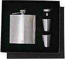 Frasco Almaz Aço Inox Reciclado 175 ml. 4 Acessórios 21726