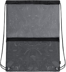 Mochila Lamdy Poliéster 210D RPET/ PVC PRETO S/T