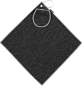 Toalha Golf Canrock 100% Poliéster RPET 400 g/ m2 PRETO S/T