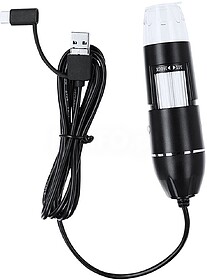 Microscópio Digital Patsmi 1600X ABS/ Metal 8 Leds. Conexã...