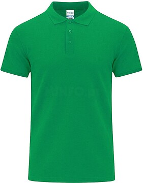 Polo Adulto Cor Chaplin 100% Algodão Ring Spun, Piqué 200 g/ m2 21836