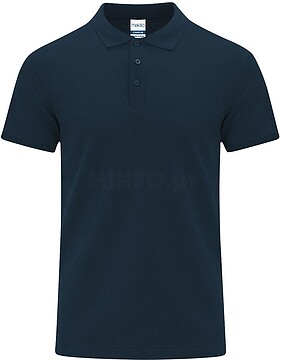 Polo Adulto Cor Chaplin 100% Algodão Ring Spun, Piqué 200 g/ m2 21836