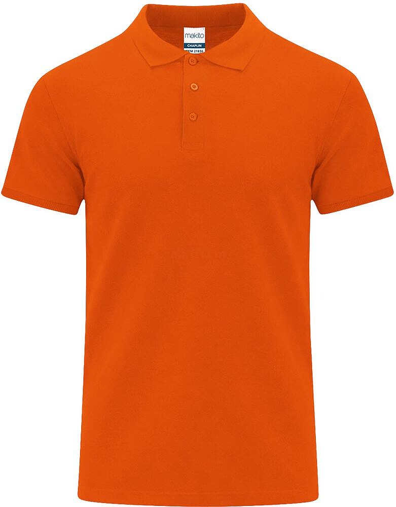 Polo Adulto Cor Chaplin 100% Algodão Ring Spun, Piqué 200 g/ m2 21836