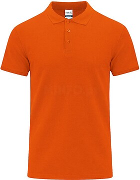 Polo Adulto Cor Chaplin 100% Algodão Ring Spun, Piqué 200 g/ m2 21836