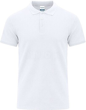 Polo Adulto Branco Chaplin 100% Algodão Ring Spun, Piqué 200 g/ m2 21838