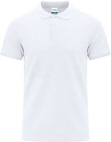 Polo Adulto Branco Chaplin 100% Algodão Ring Spun, Piqué 2...