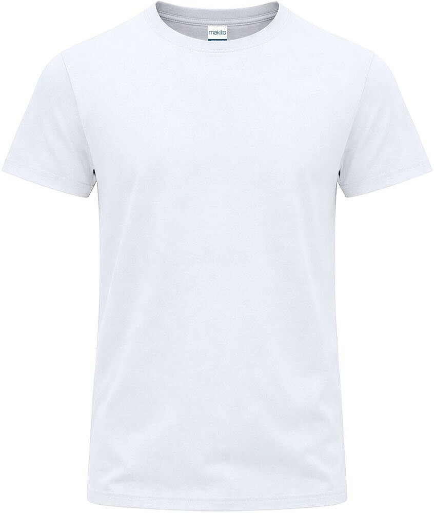T-Shirt Adulto Branca Perkins 100% Algodão Ring Spun, Single Jersey 190 g/ m2 21841