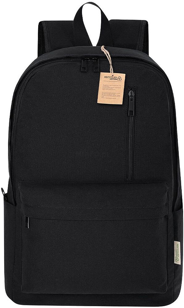 Mochila Stalion Algodão Reciclado 330 g/ m2 Bolso Acolchoado para Portátil. Parte Traseira e Alças Acolchoadas 21881