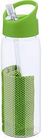 Garrafa Garyl RPET 800 ml. Feel Incluída 120 g/ m2 VERDE CH...