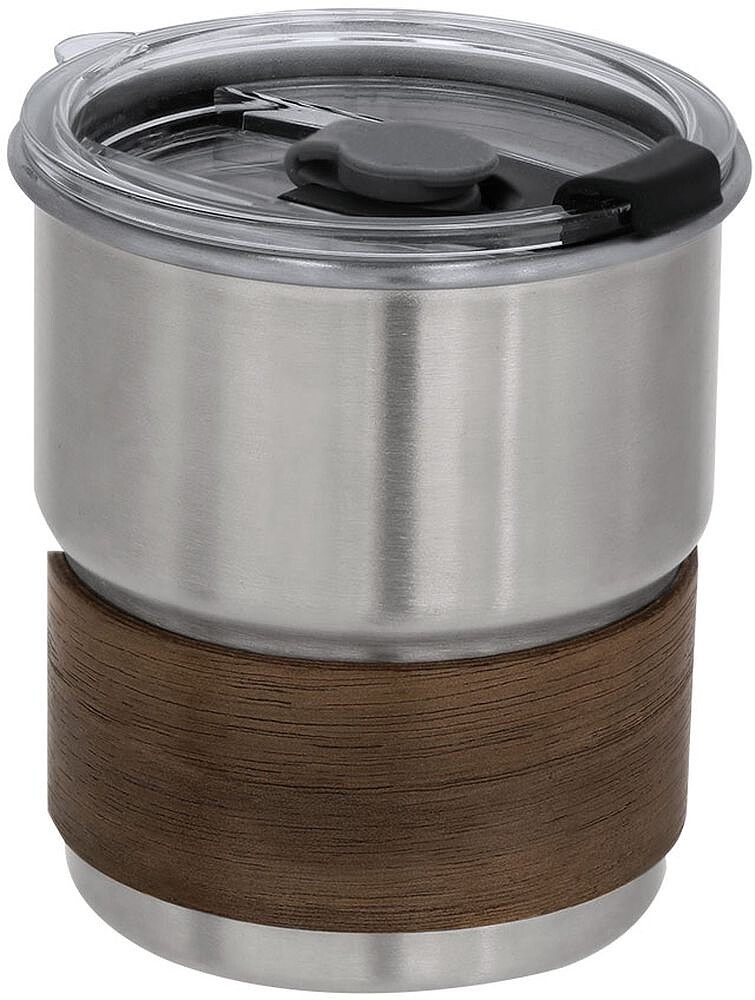 Copo Gasking Aço Inox/ Madeira 250 ml 21902