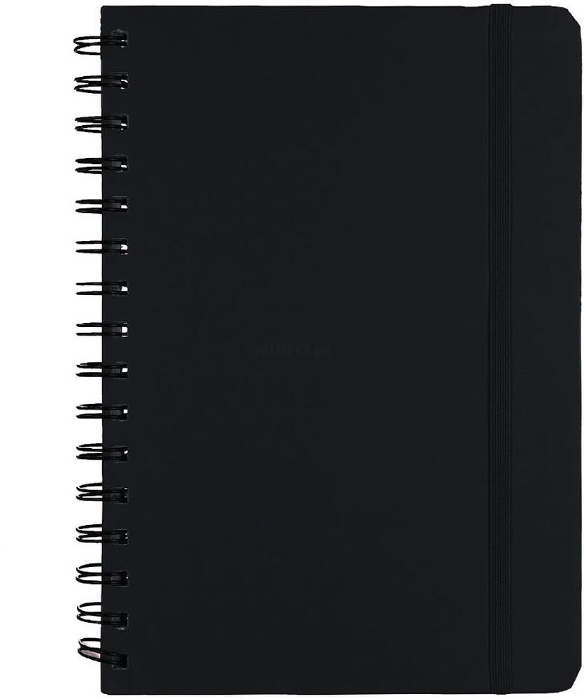 Caderno Pusik PU Reciclado Capa Rígida. 80 Folhas 21903