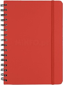 Caderno Pusik PU Reciclado Capa Rígida. 80 Folhas VERMELHO ...