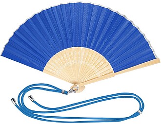 Leque Yanex Bambu/ Poliéster AZUL S/T