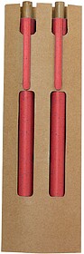 Set Okafor Palha de Trigo/ Bambu Esferográfica e Lápis Ete...