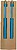 Set Okafor Palha de Trigo/ Bambu Esferográfica e Lápis Eterno 21923 - imagem 1