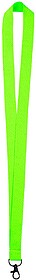Lanyard Fluorescente Cofmil Poliéster VERDE FLUOR S/T