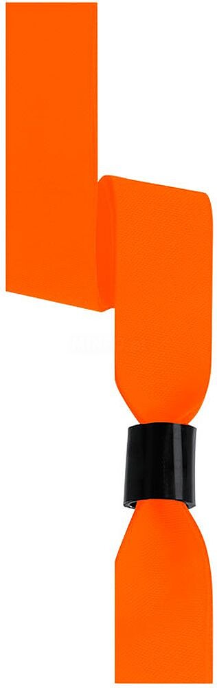 Pulseira Fluorescente Clasmy Poliéster/ ABS Ajustável. Fecho Segurança 21942