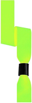 Pulseira Fluorescente Clasmy Poliéster/ ABS Ajustável. Fecho Segurança 21942