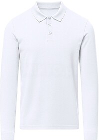 Polo Adulto Branco Charlot 100% Algodão Ring Spun, Piqué 2...